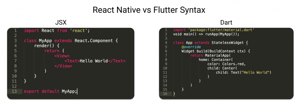 React-native-vs-flutter-syntax-differences